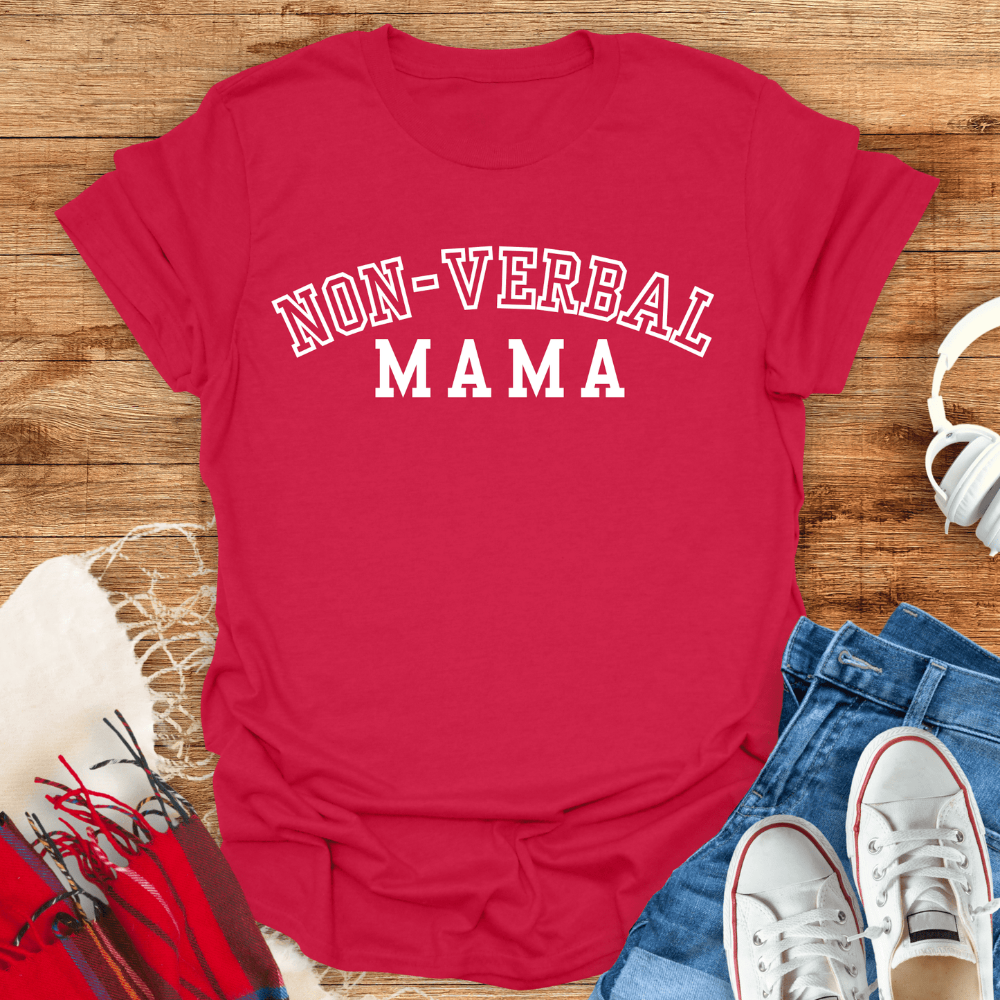 Non-Verbal Mama T-Shirt