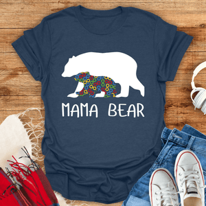 Mama Bear Autism T-Shirt