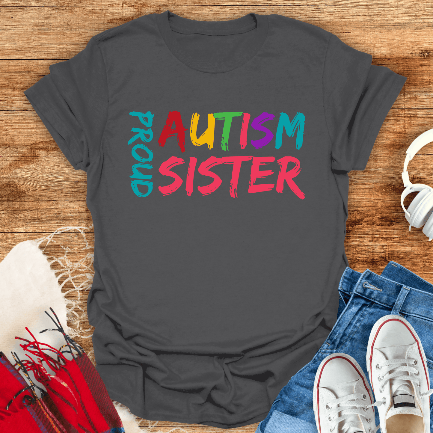 Proud Autism Sister T-Shirt