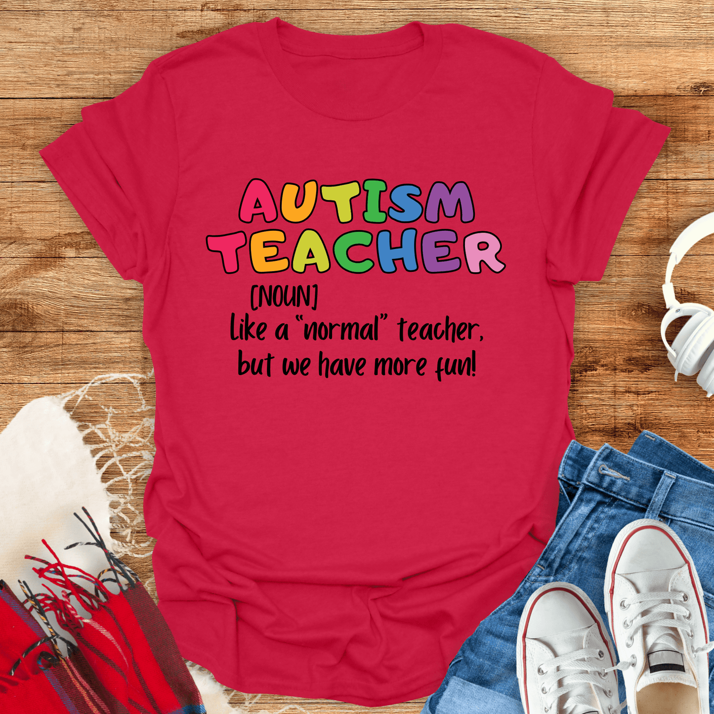 Autism Teacher Definition T-Shirt
