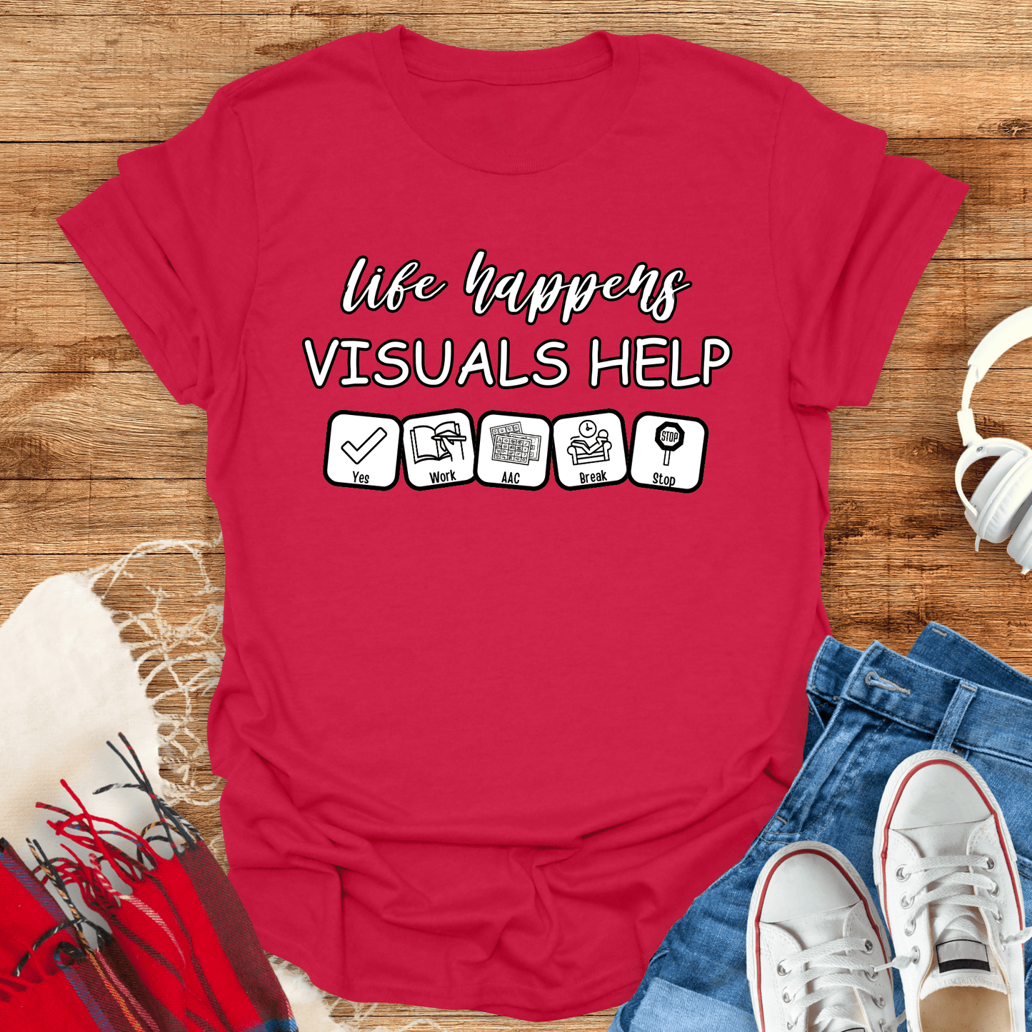 Visuals Help T-Shirt