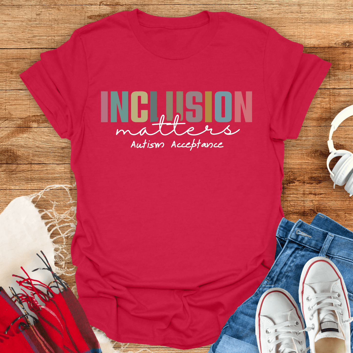 Inclusion Matters Autism Acceptance T-Shirt