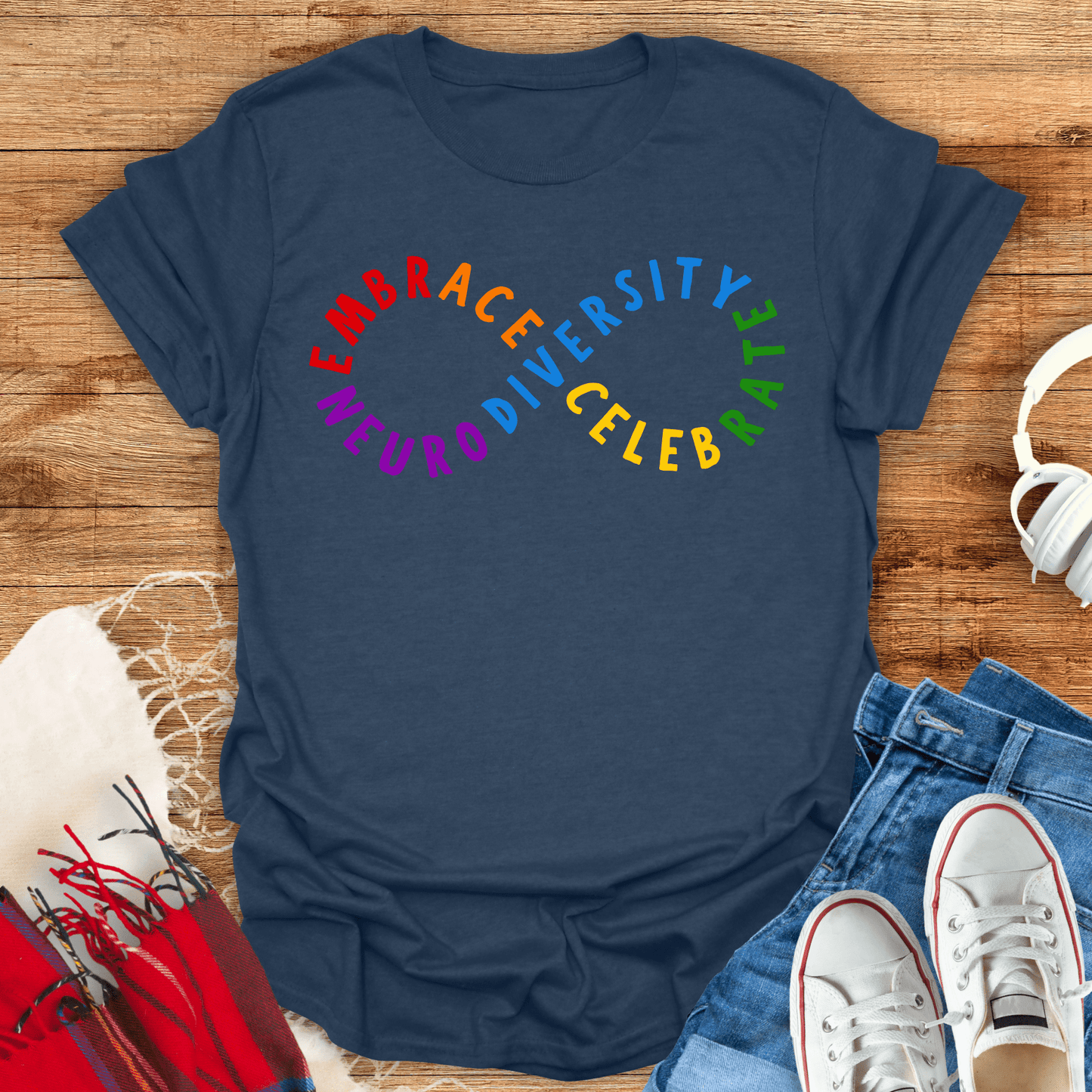 Embrace And Celebrate Neurodiversity T-Shirt