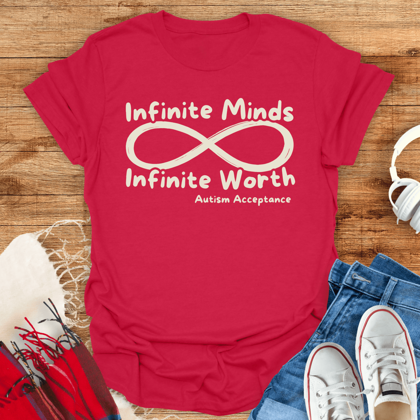 Infinite Minds, Infinite Worth T-Shirt