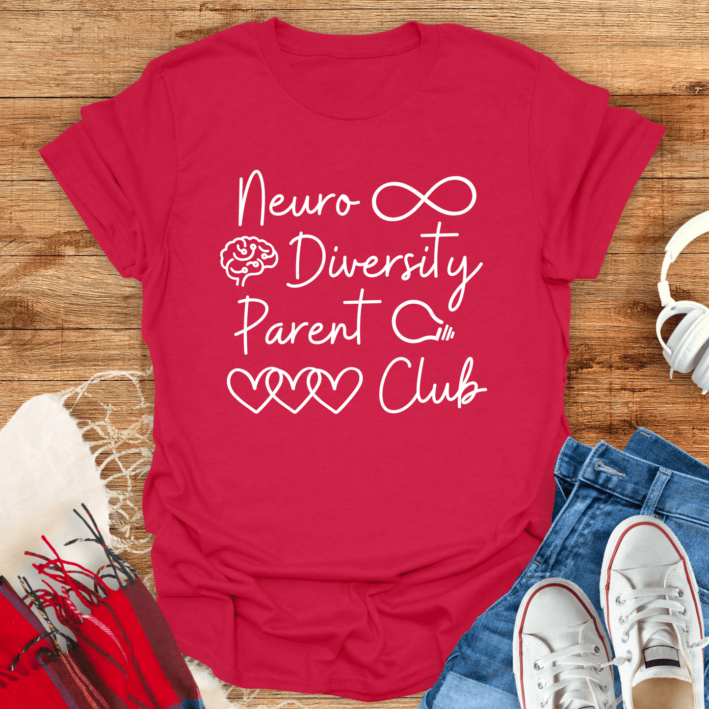 Neurodiversity Parent Club T-Shirt
