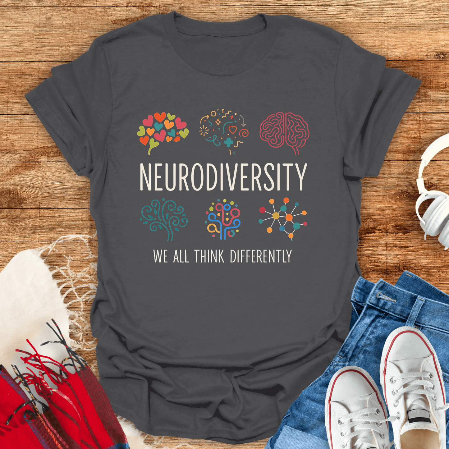 We All Think Differently T-Shirt