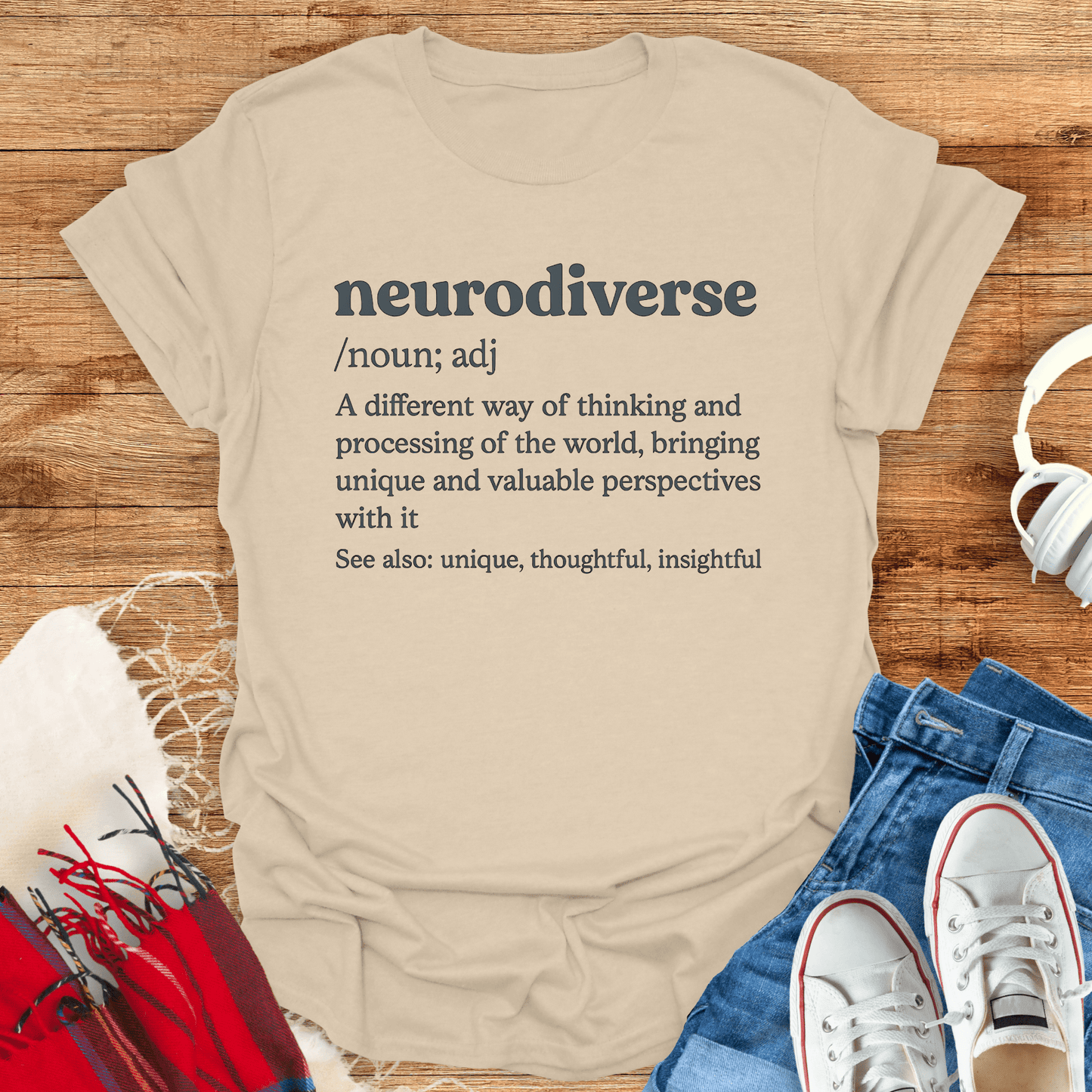 Neurodiverse Definition T-Shirt