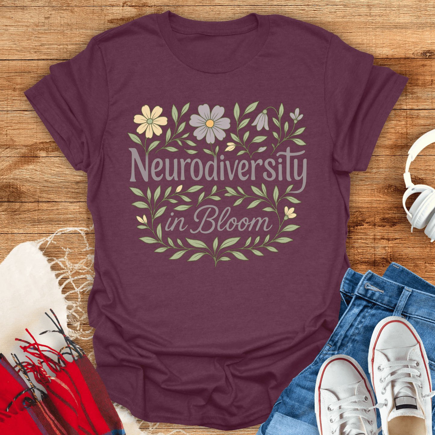 Neurodiversity In Bloom T-Shirt