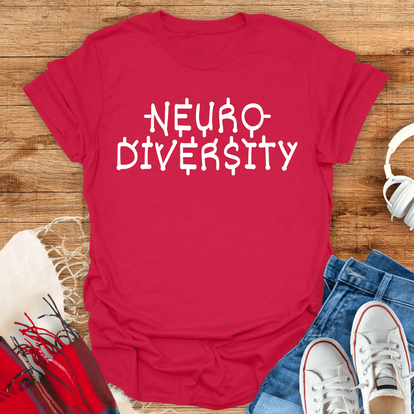Pointy Neurodiversity T-Shirt