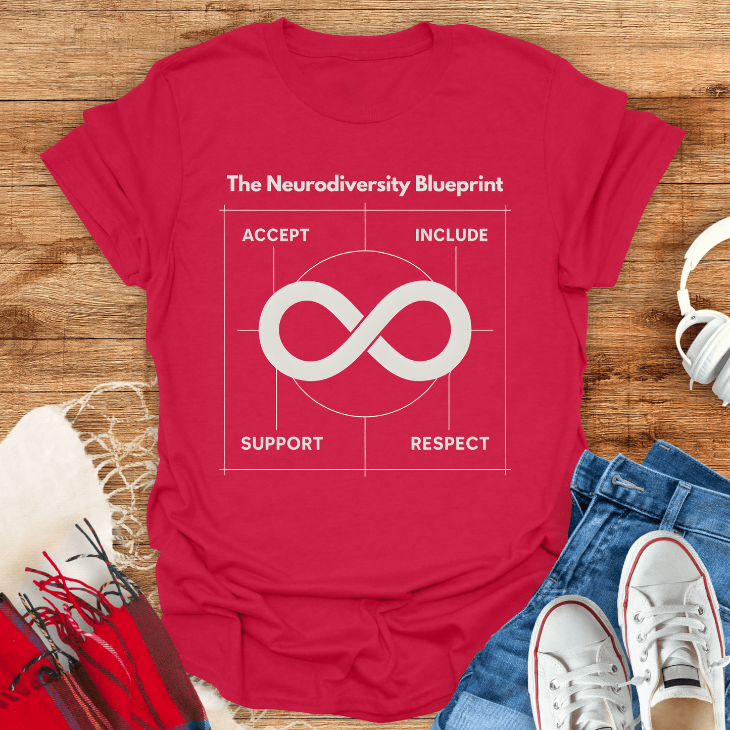 The Neurodiversity Blueprint T-Shirt