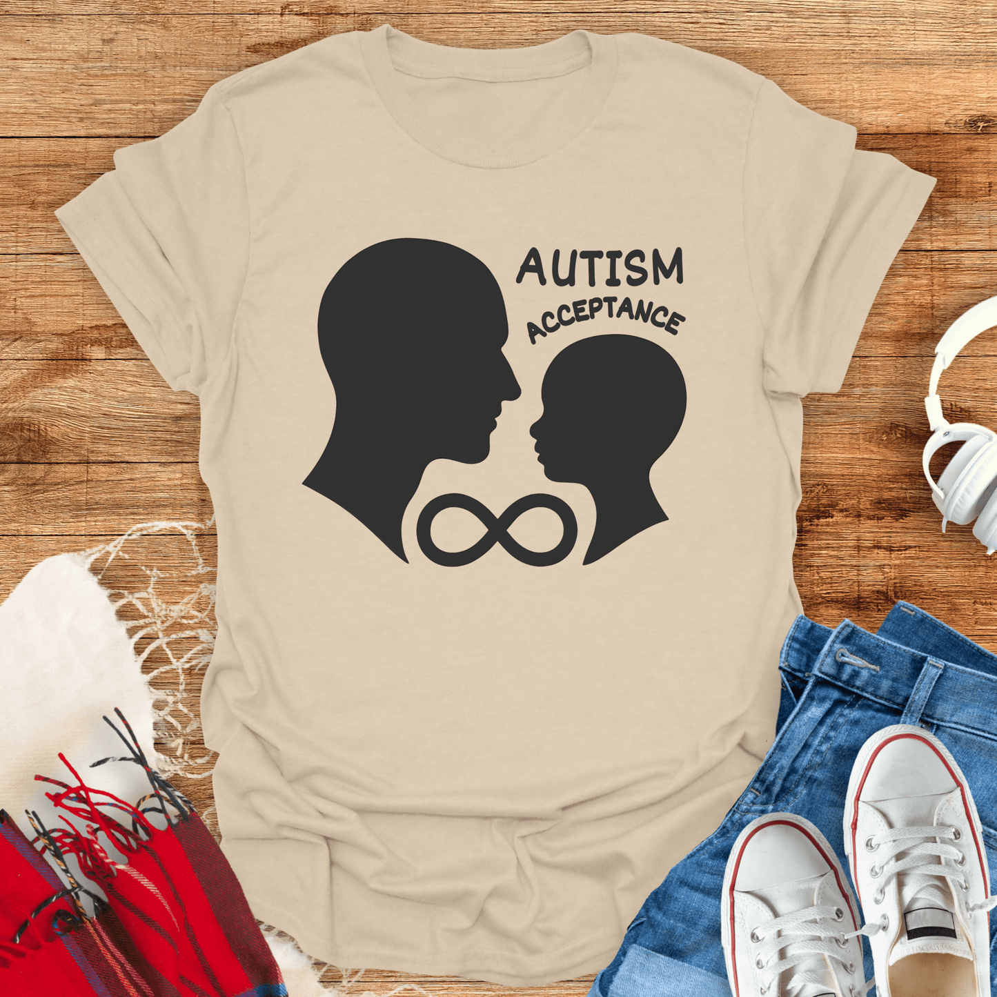 Autism Acceptance Family T-Shirt