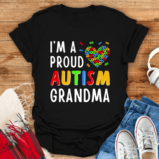 I'm A Proud Autism Grandma T-Shirt