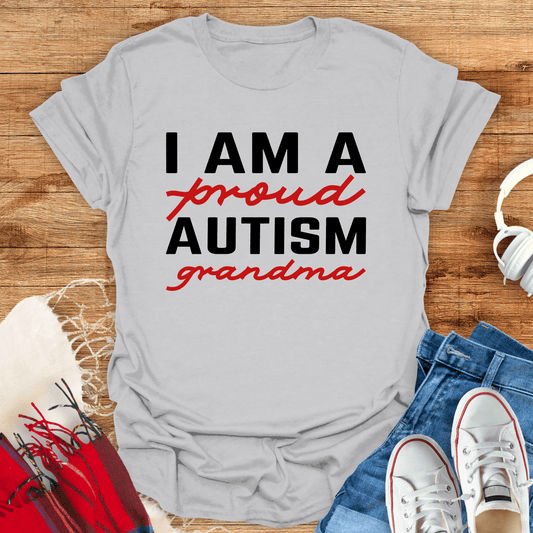 I Am A Proud Autism Grandma T-Shirt