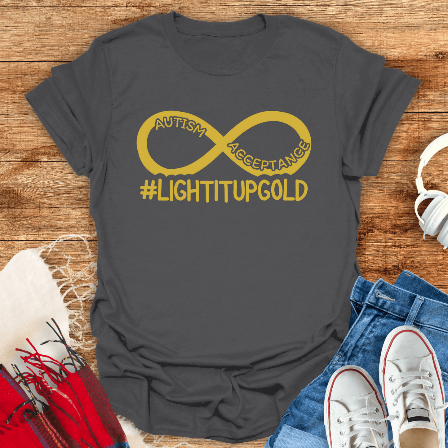 #LightItUpGold T-Shirt