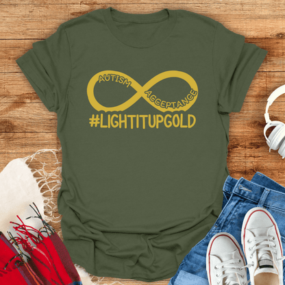 #LightItUpGold T-Shirt