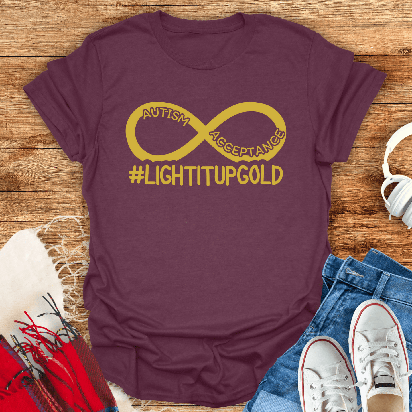 #LightItUpGold T-Shirt