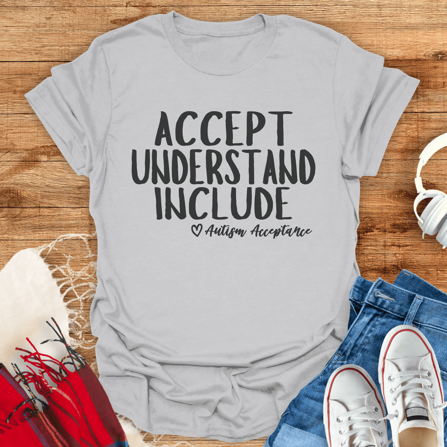 Accept, Understand, Include T-Shirt