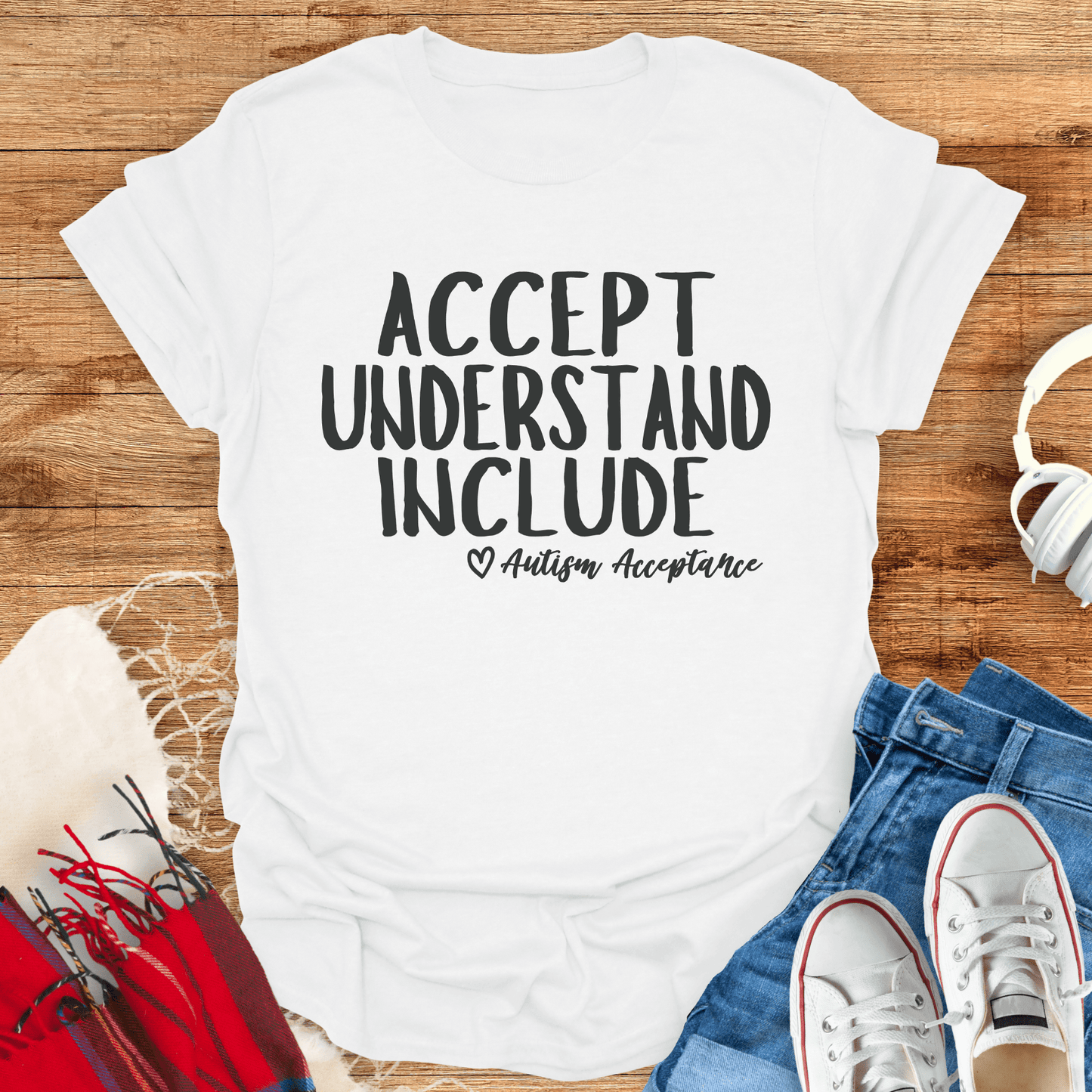 Accept, Understand, Include T-Shirt