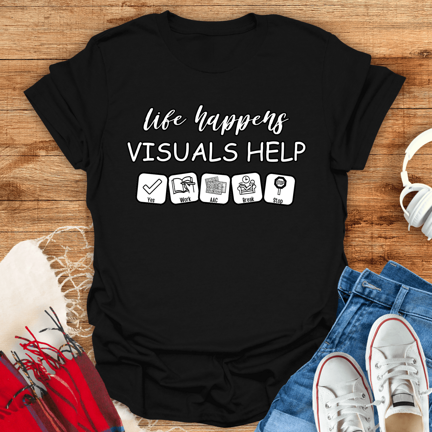 Visuals Help T-Shirt