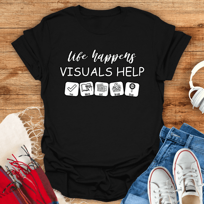 Visuals Help T-Shirt