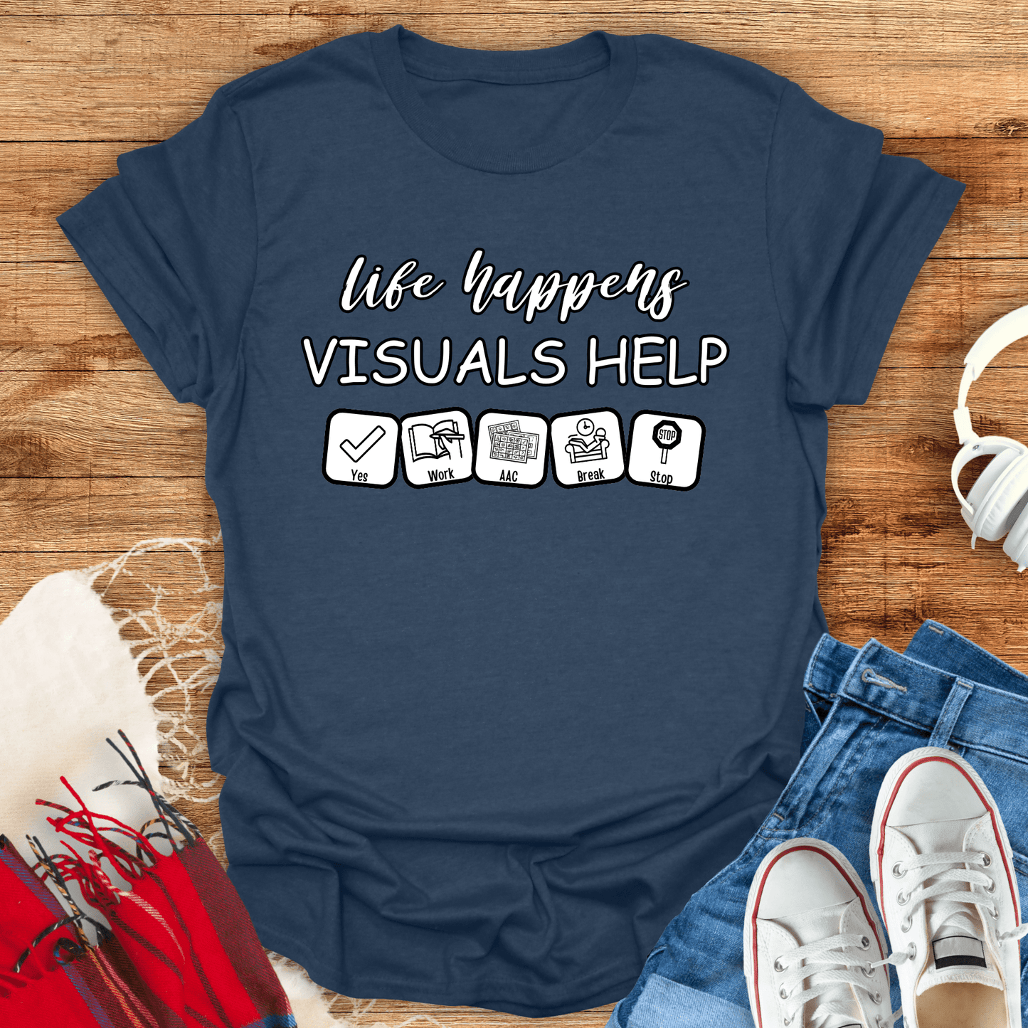 Visuals Help T-Shirt