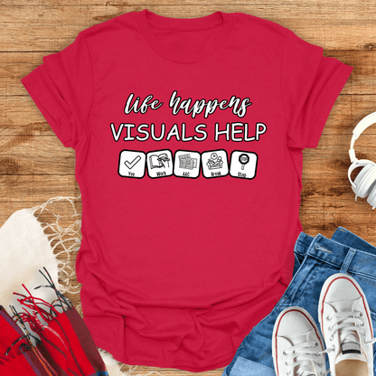 Visuals Help T-Shirt