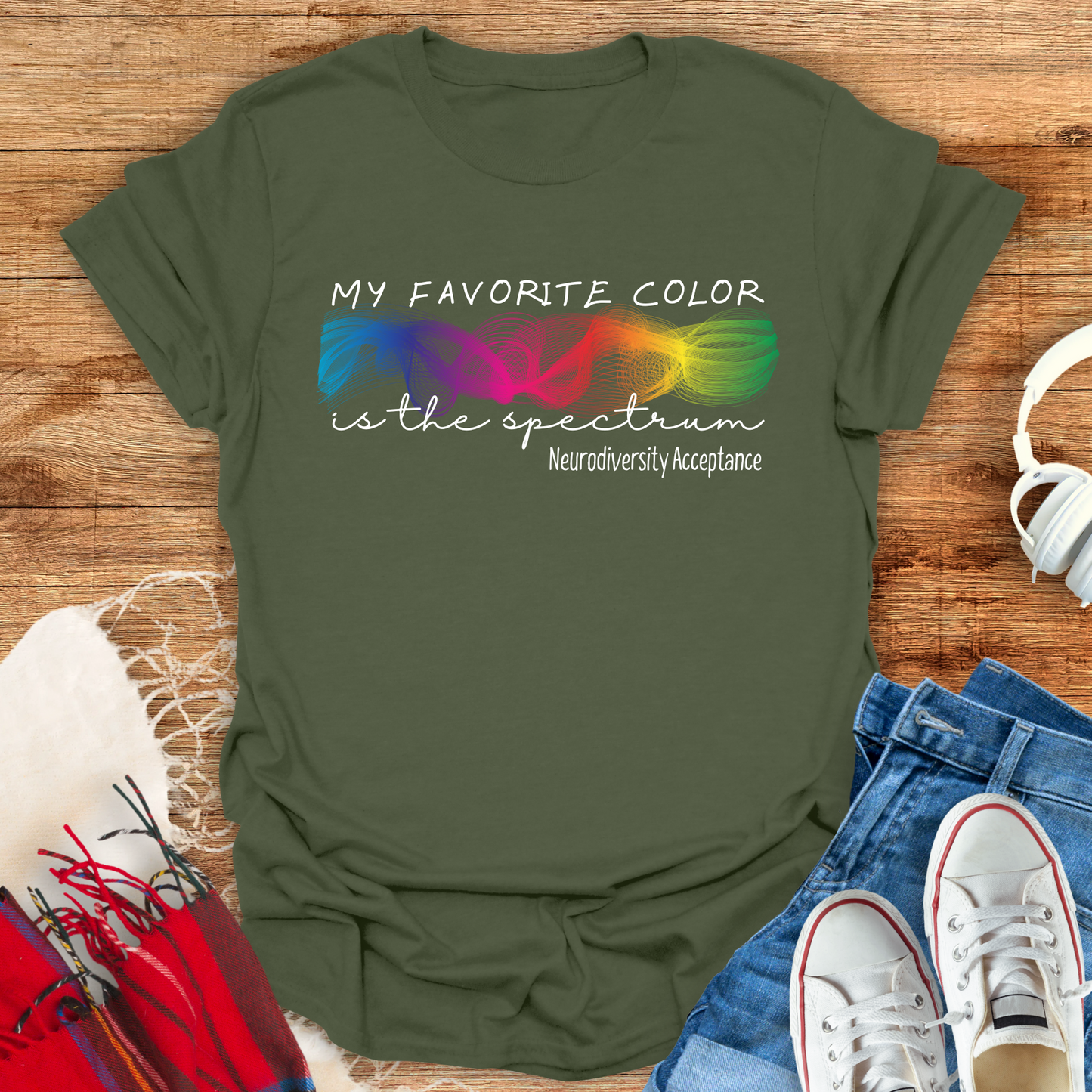 My Favorite Color Is The Spectrum T-Shirt