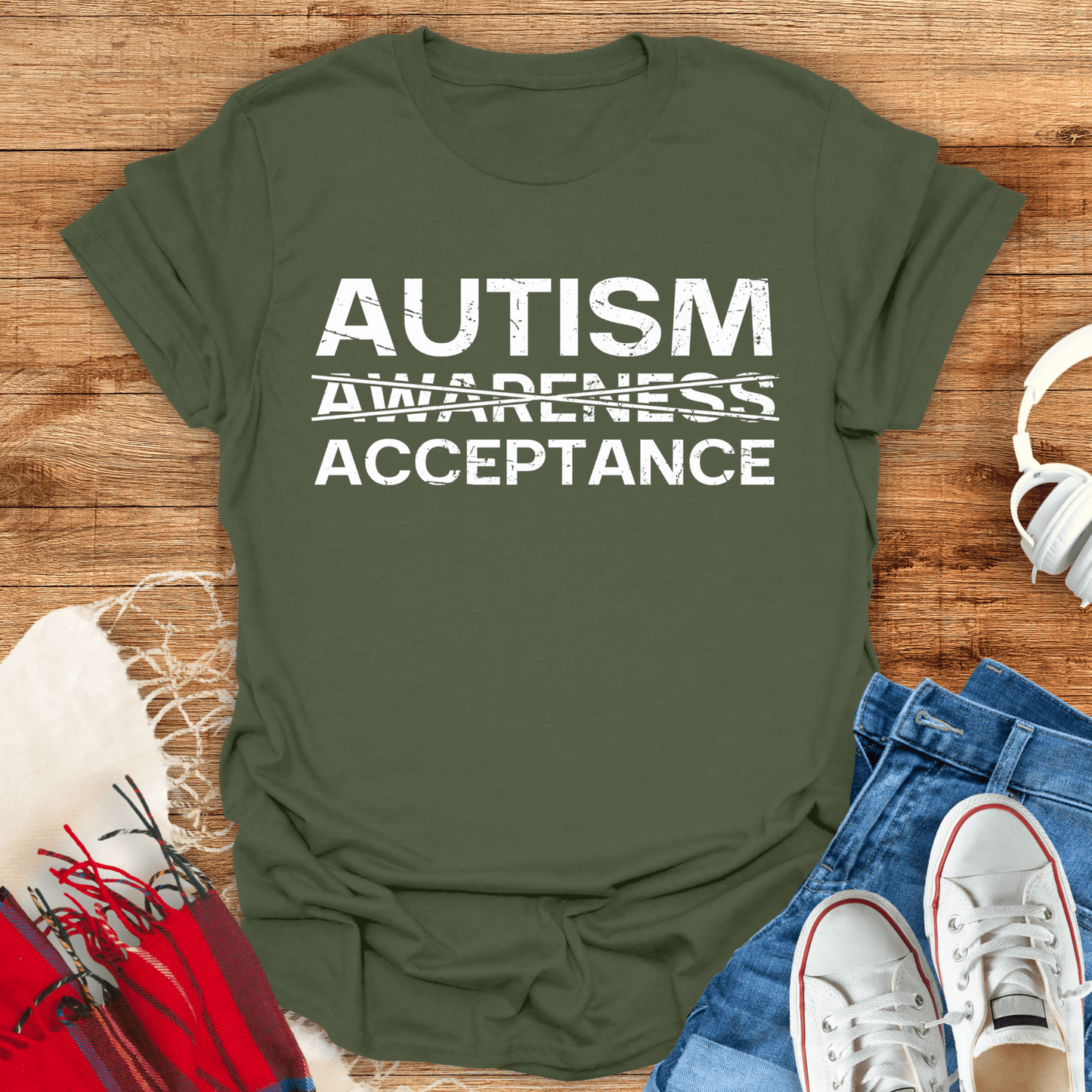 Not Awareness But Acceptance T-Shirt