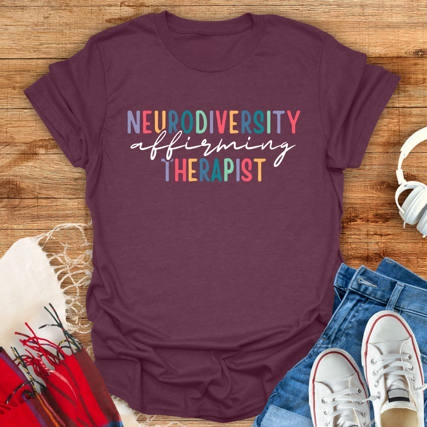 Neurodiversity Affirming Therapist T-Shirt