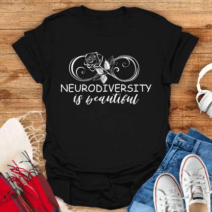 Neurodiversity Is Beautiful Infinity T-Shirt