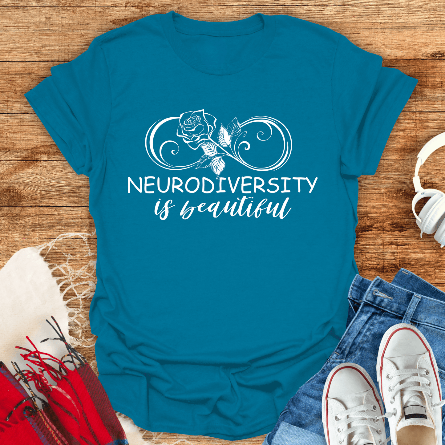 Neurodiversity Is Beautiful Infinity T-Shirt