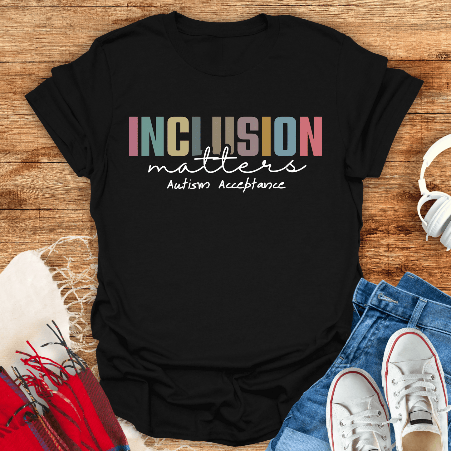 Inclusion Matters Autism Acceptance T-Shirt