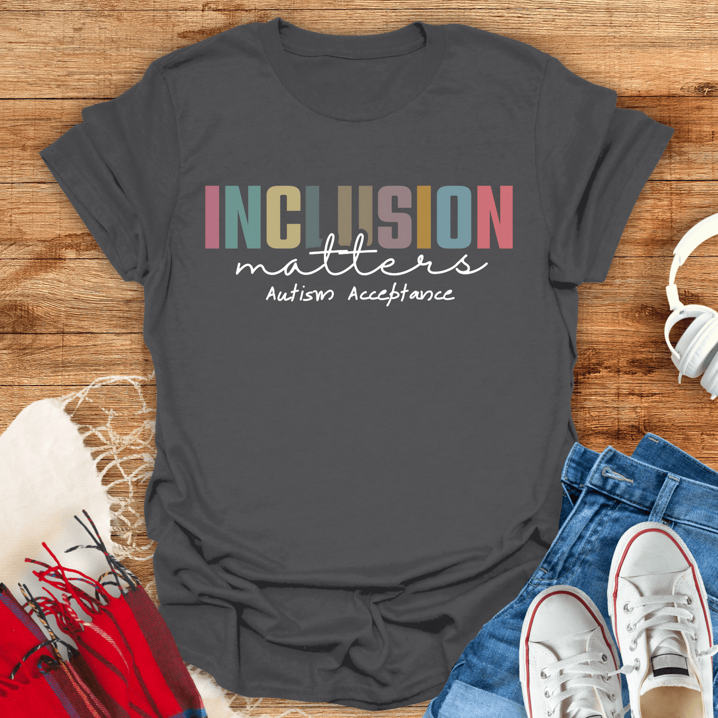 Inclusion Matters Autism Acceptance T-Shirt