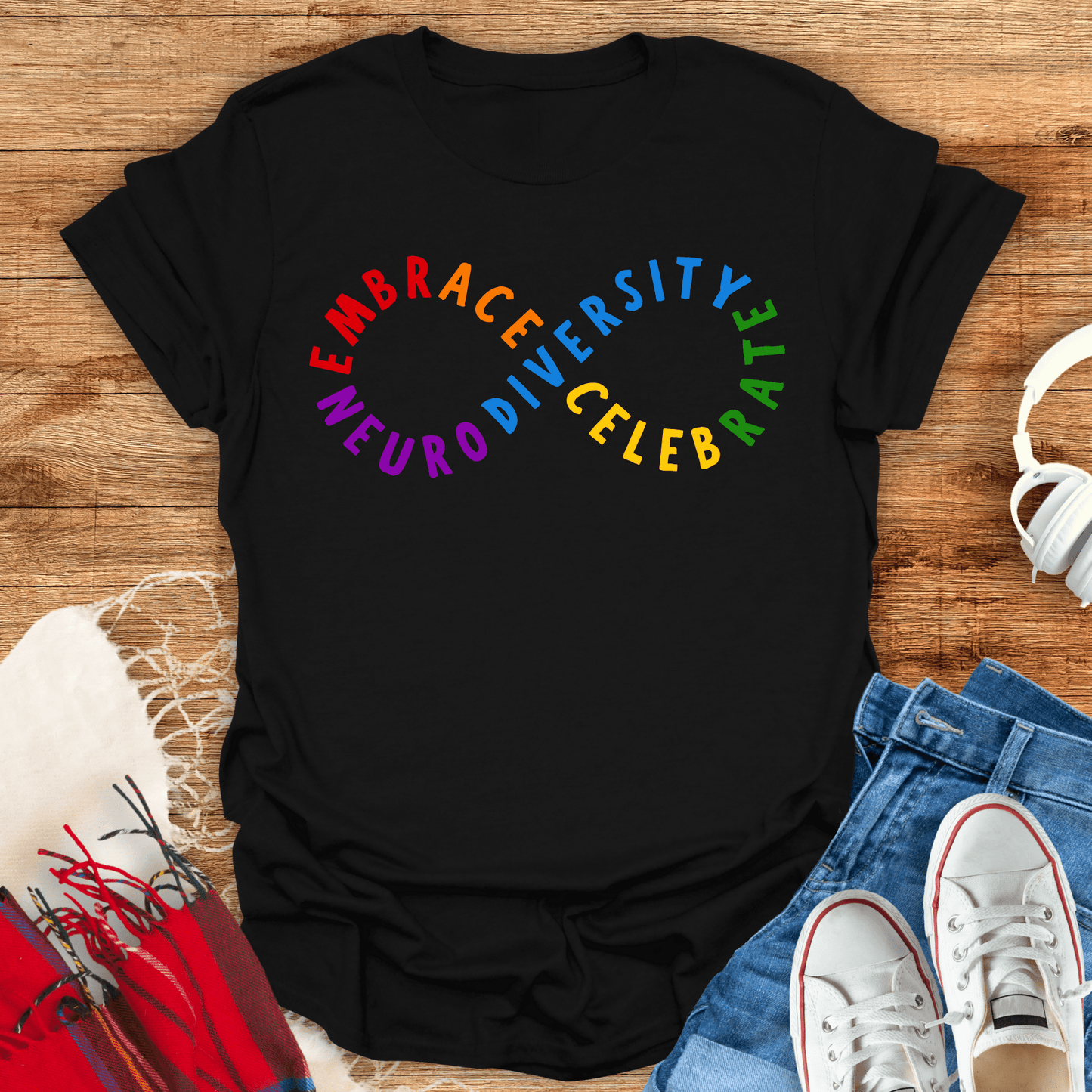Embrace And Celebrate Neurodiversity T-Shirt