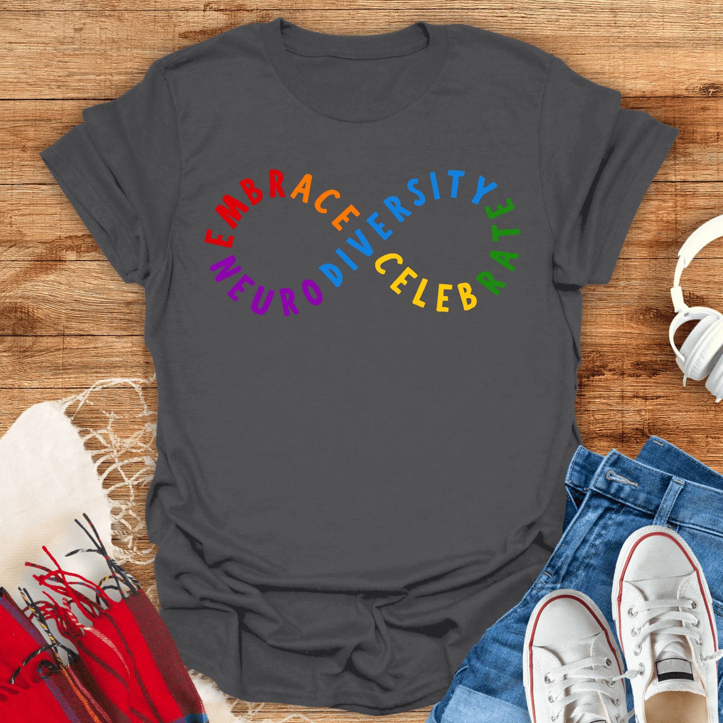 Embrace And Celebrate Neurodiversity T-Shirt