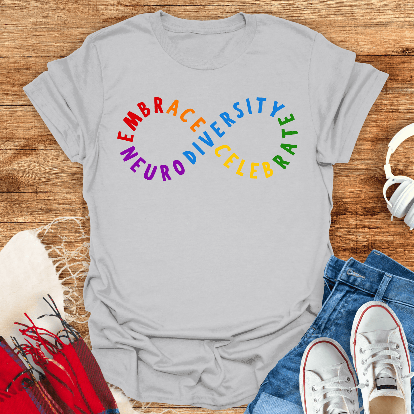 Embrace And Celebrate Neurodiversity T-Shirt