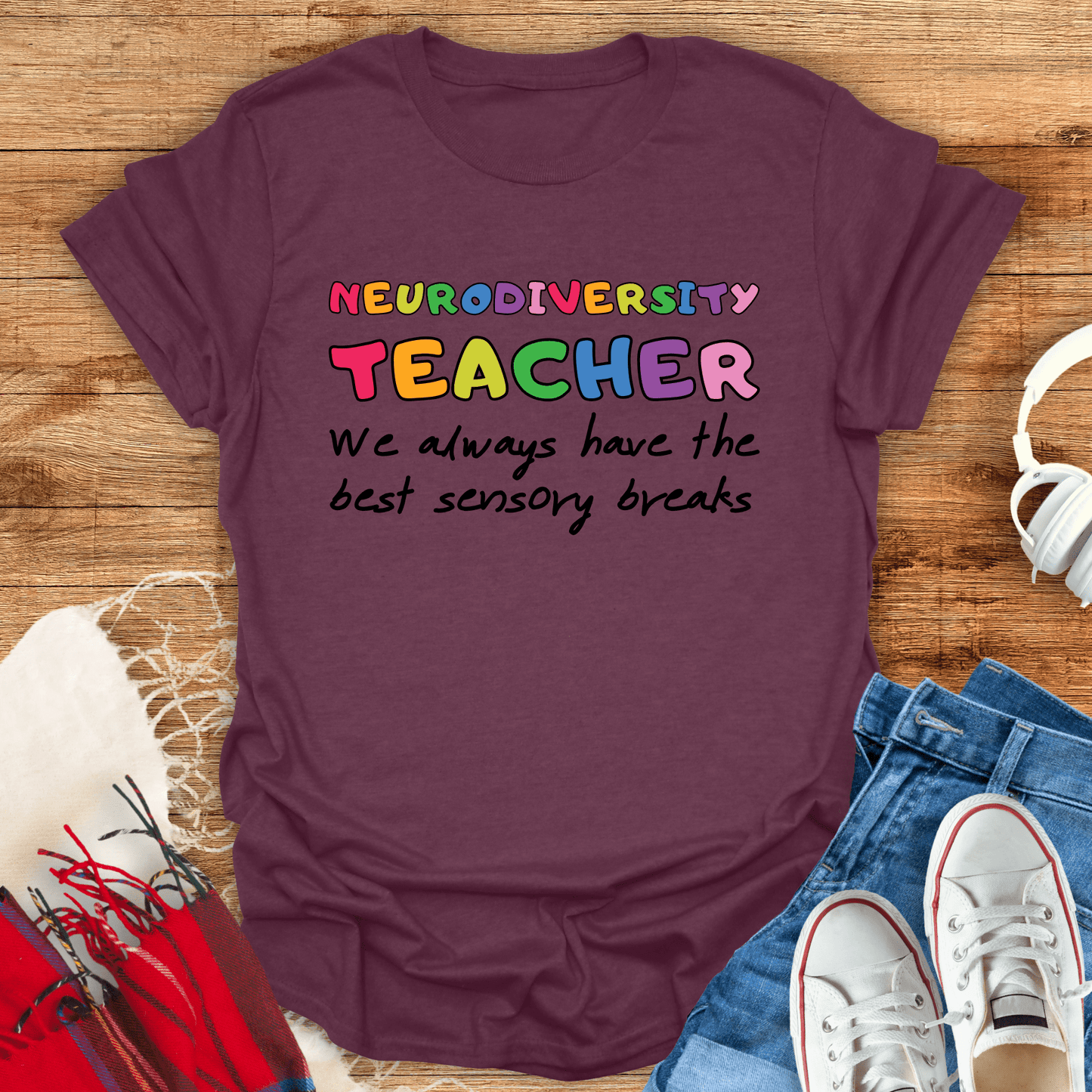 Neurodiversity Teacher T-Shirt