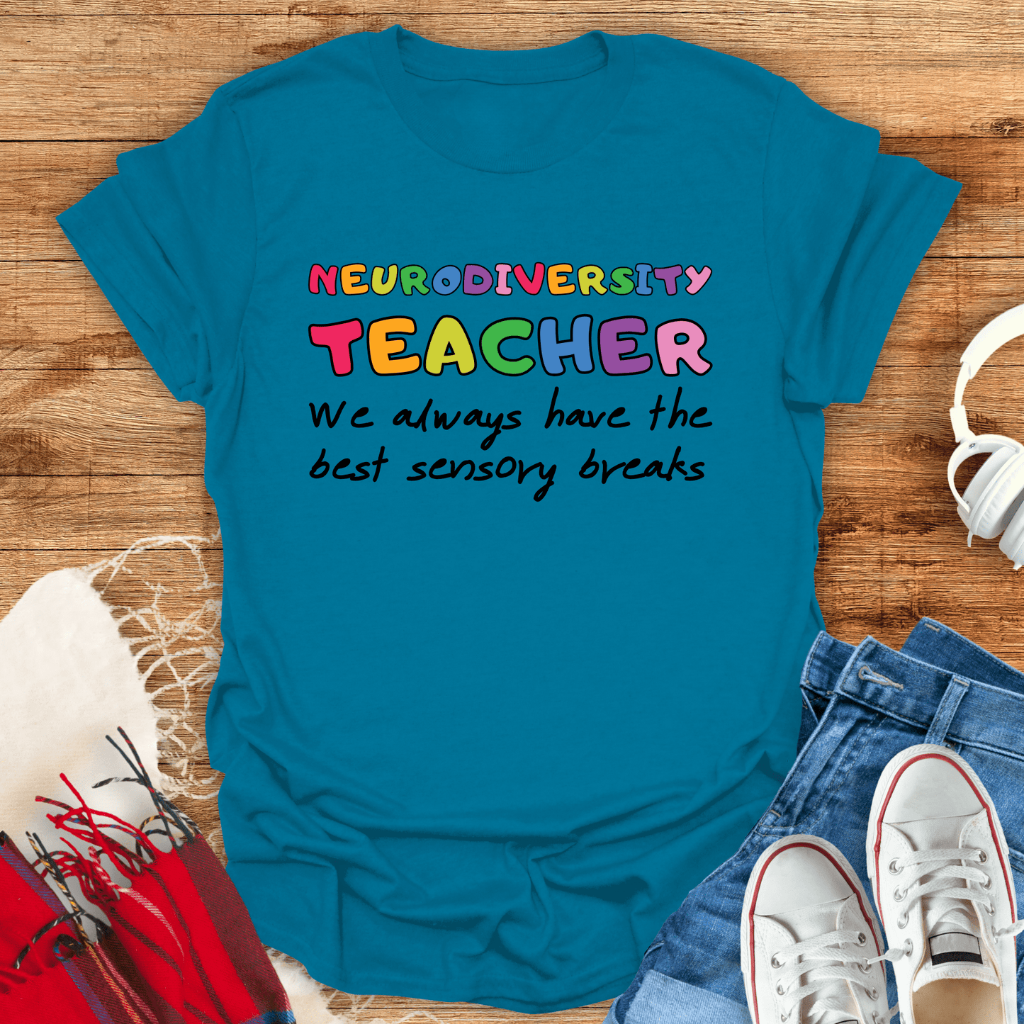 Neurodiversity Teacher T-Shirt
