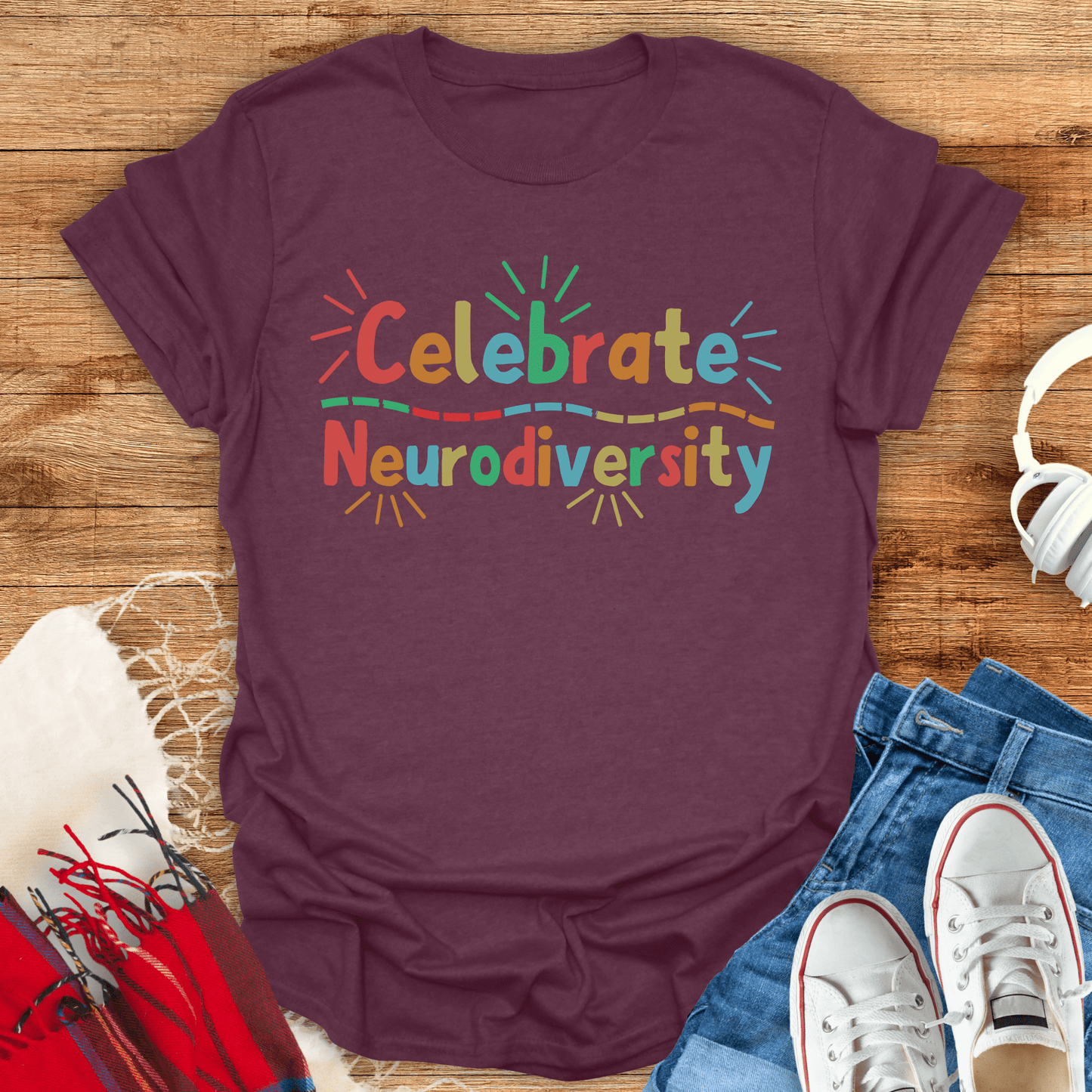 Celebrate Neurodiversity T-Shirt