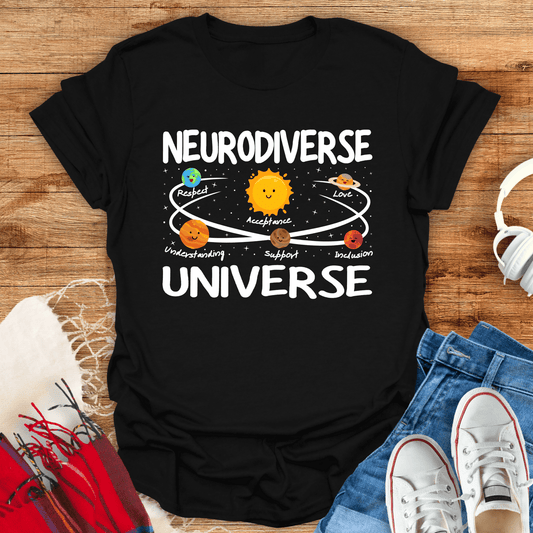 Neurodiverse Universe Orbit T-Shirt