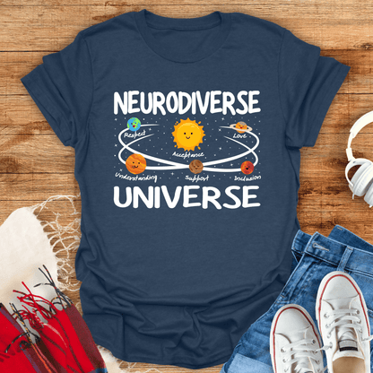 Neurodiverse Universe Orbit T-Shirt