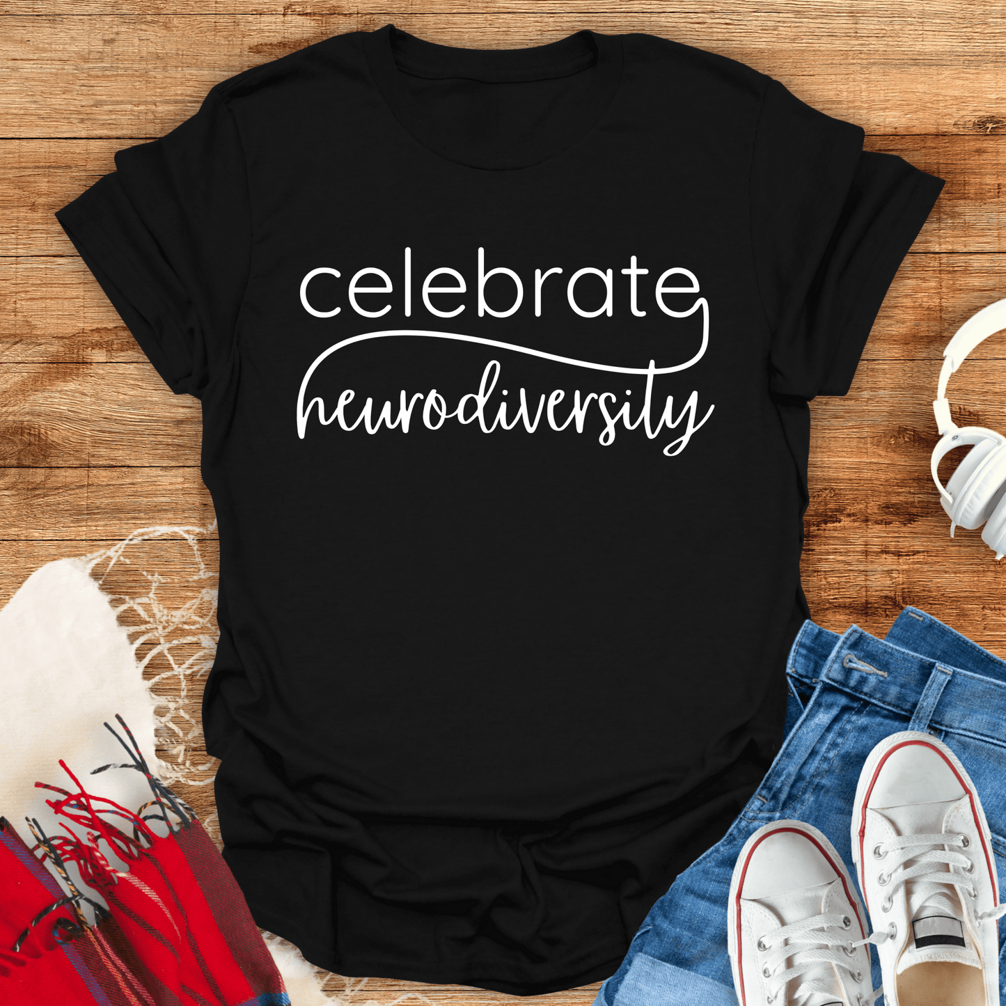 Celebrate Neurodiversity Autism T-Shirt