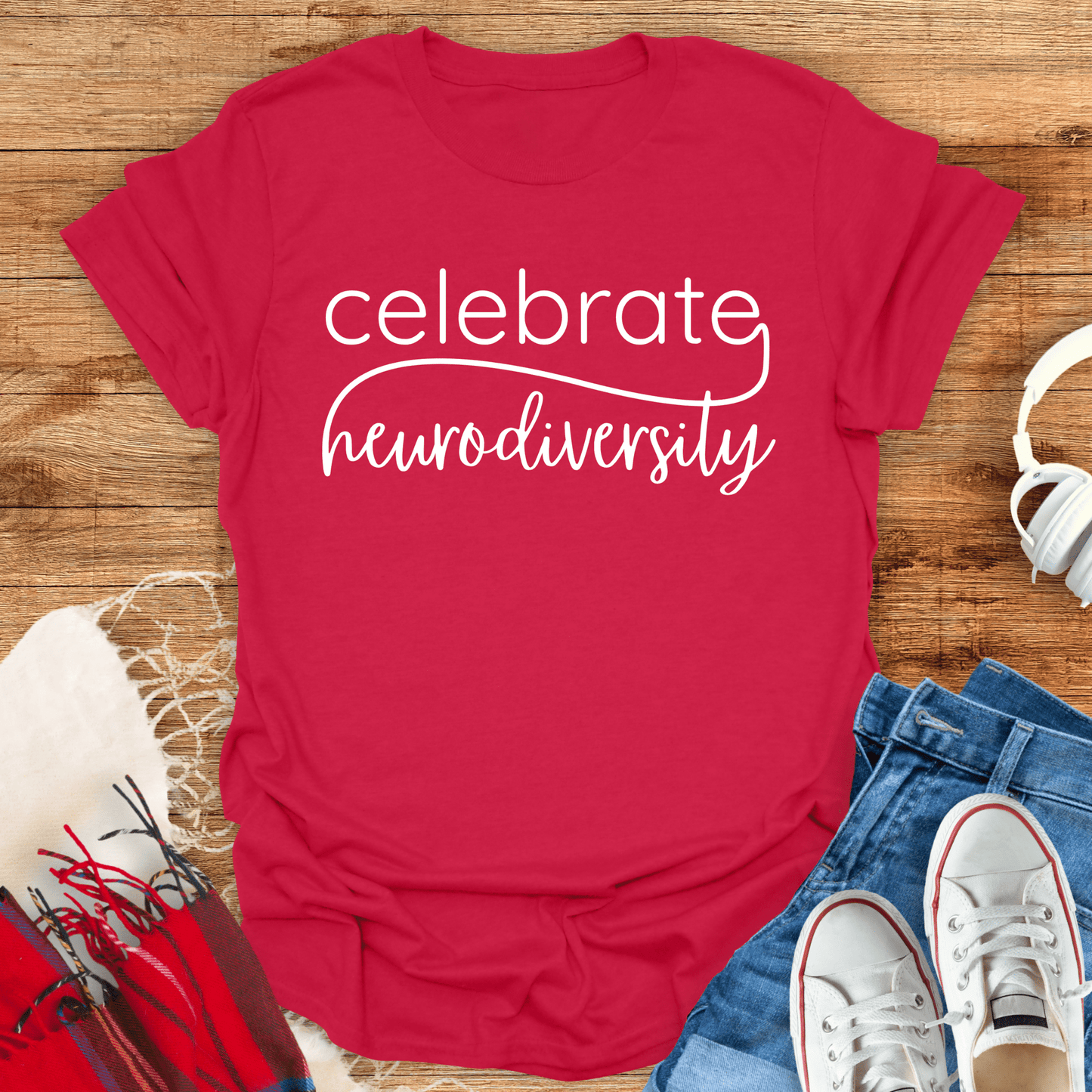 Celebrate Neurodiversity Autism T-Shirt