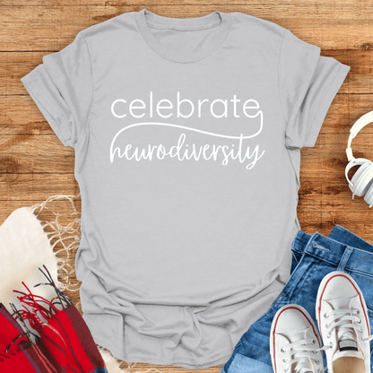 Celebrate Neurodiversity Autism T-Shirt