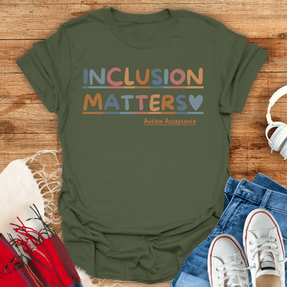 Inclusion Matters Heart T-Shirt