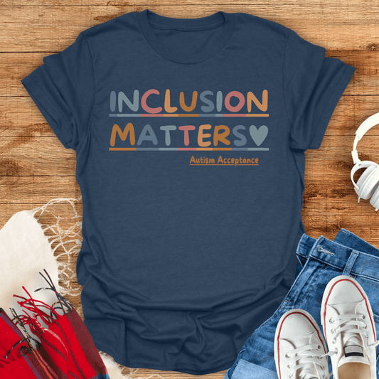 Inclusion Matters Heart T-Shirt