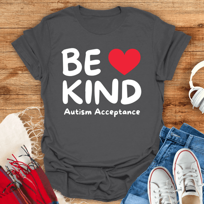 Be Kind Autism Acceptance T-Shirt