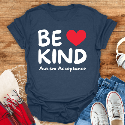 Be Kind Autism Acceptance T-Shirt