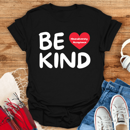 Be Kind Neurodiversity Acceptance T-Shirt