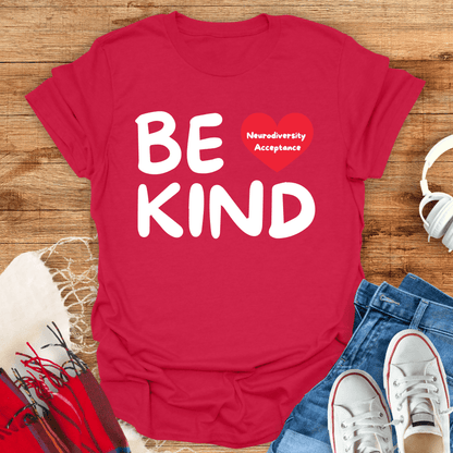 Be Kind Neurodiversity Acceptance T-Shirt